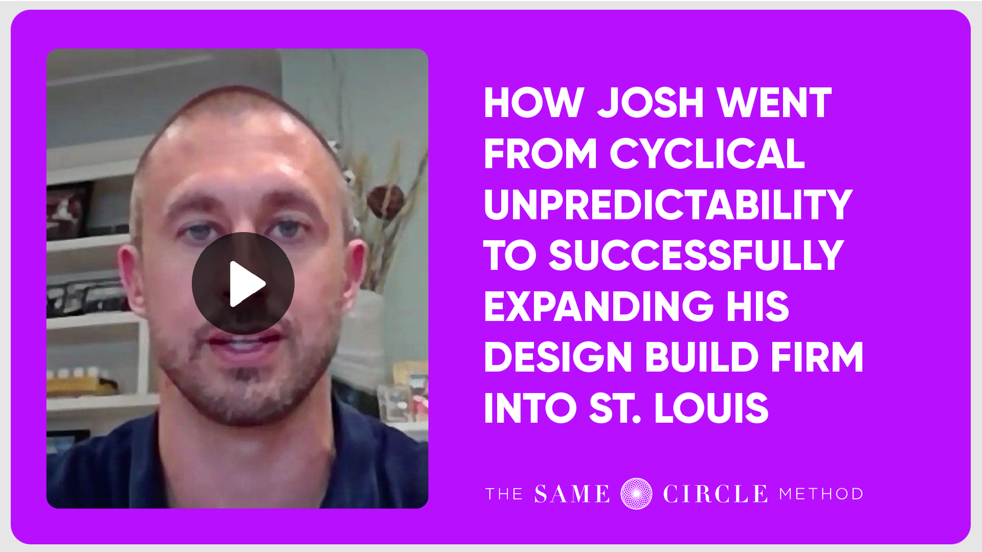 Client Josh Video Testimonial Screenshot