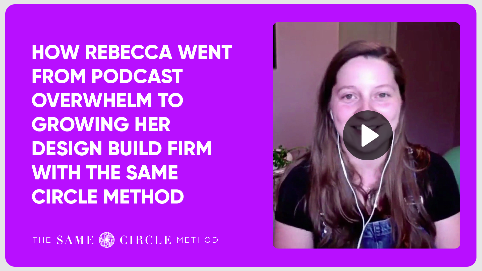 Client Becca Video Testimonial Screenshot